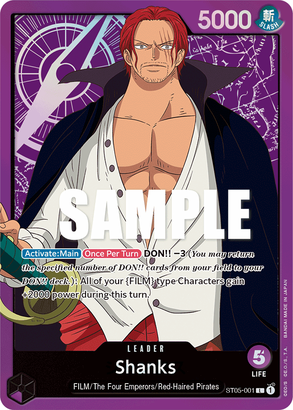 Shanks (Leader) (ST05-001) (L)