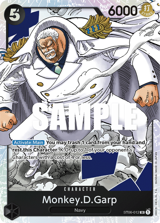 Monkey D Garp (Character) (ST06-012) (SR)