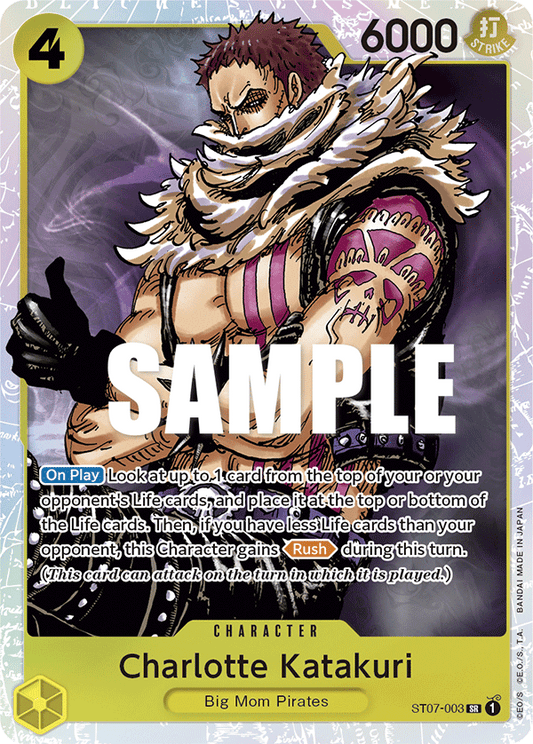 Charlotter Katakuri (Character) (ST07-003) (SR)