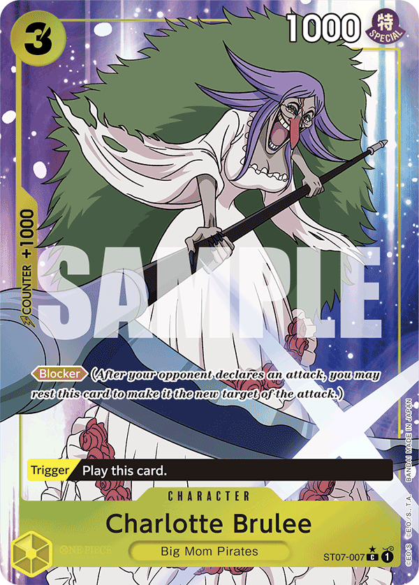 Charlotte Brulee (Character) (ST07-007) (PRB01 Reprint) (C) (Full Art)