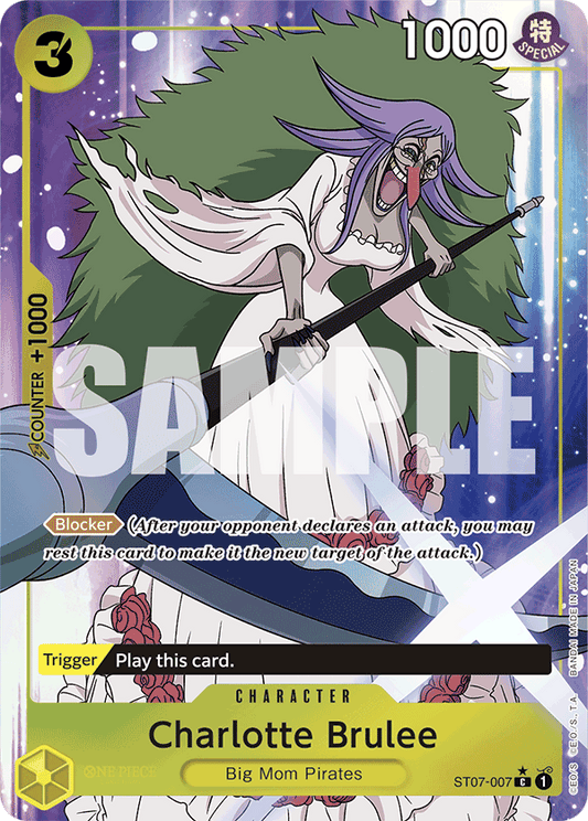 Charlotte Brulee (Character) (ST07-007) (PRB01 Reprint) (C) (Full Art)