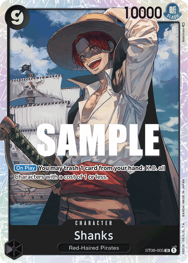 Shanks (Character) (ST08-005) (SR)
