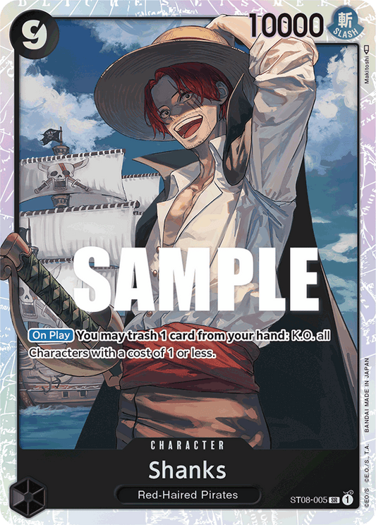 Shanks (Character) (ST08-005) (SR)