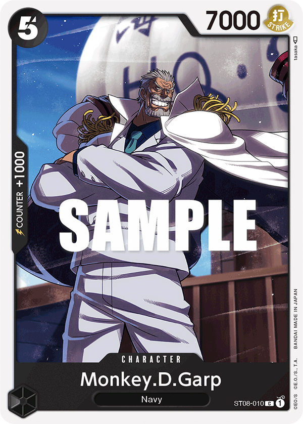 Monkey D Garp (Character) (ST08-010) (C)