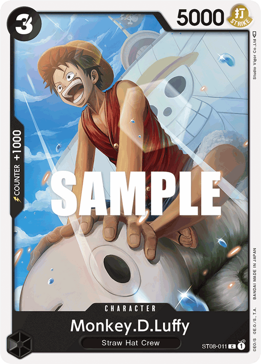 Monkey D Luffy (Character) (ST08-011) (C)