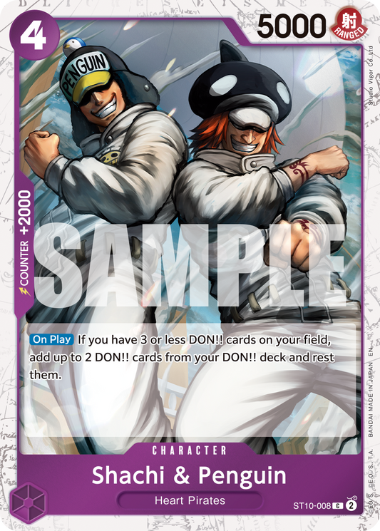Shachi & Penguin (Character) (ST10-008) (C) (Pirate Foil) (PRB02)