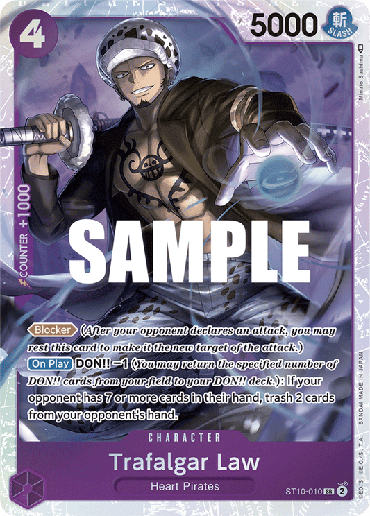 Trafalgar Law (Character) (ST10-010) (SR)