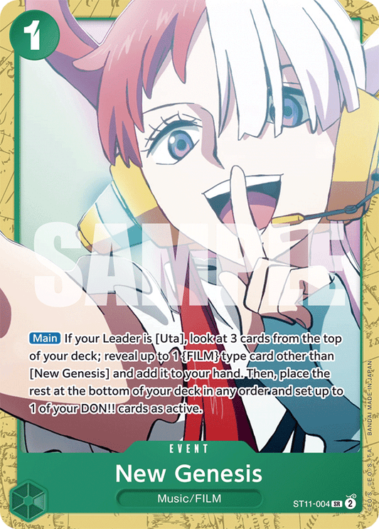 New Genesis (Event) (ST11-004) (ST16 Reprint) (SR)