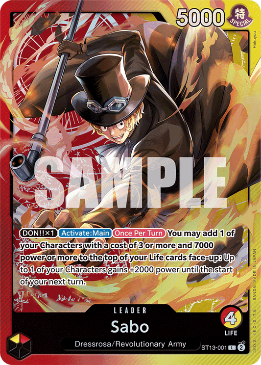 Sabo (Leader) (ST13-001) (L)