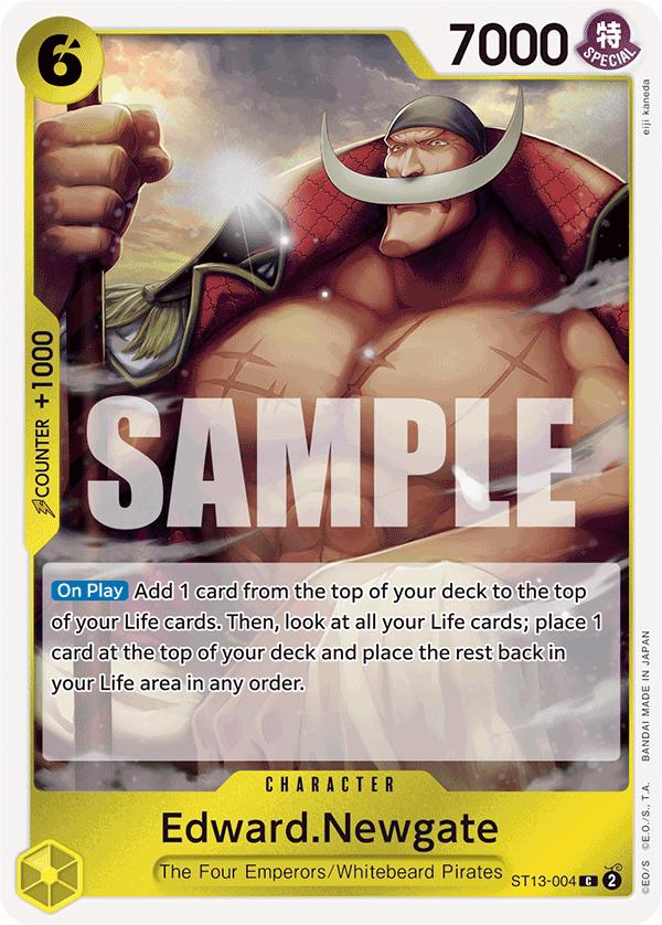 Edward Newgate (Character) (ST13-004) (C)