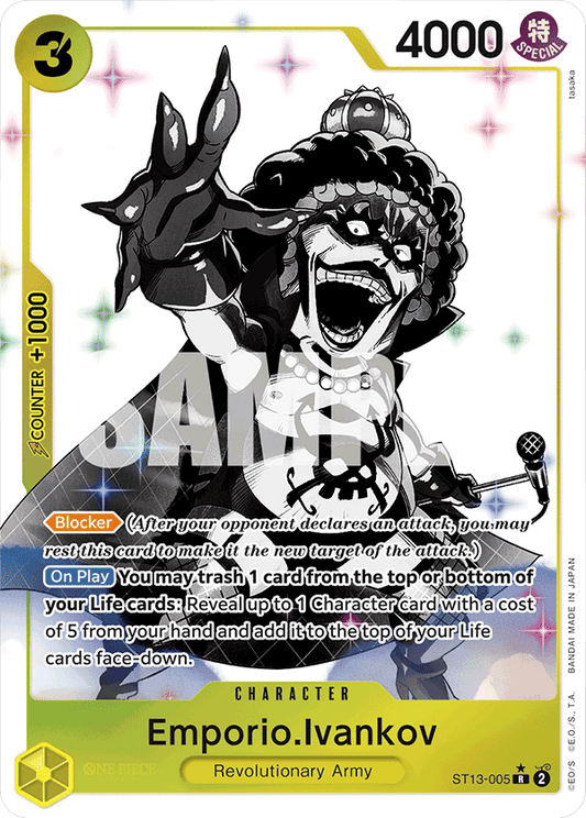 Emporio Ivankov (Character) (ST13-005) (C) (Alternate Art)