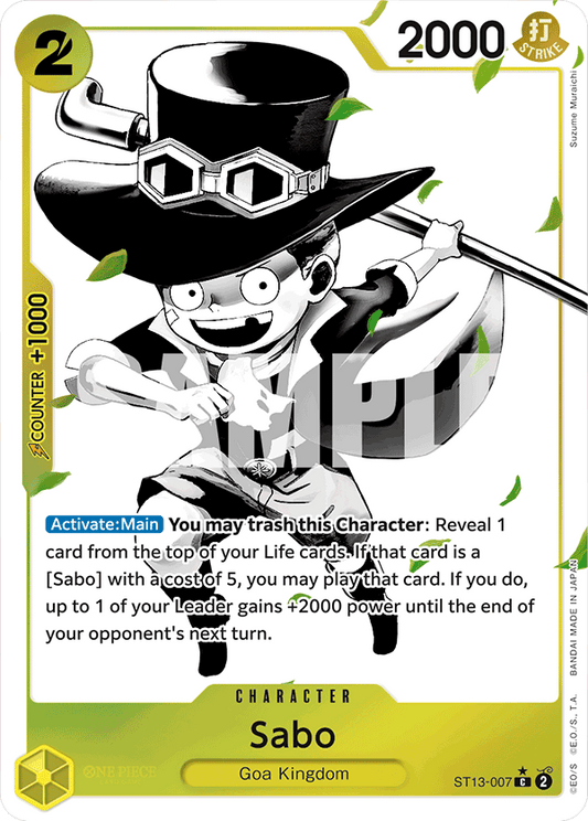 Sabo (Character) (ST13-007) (C) (Alternate Art)