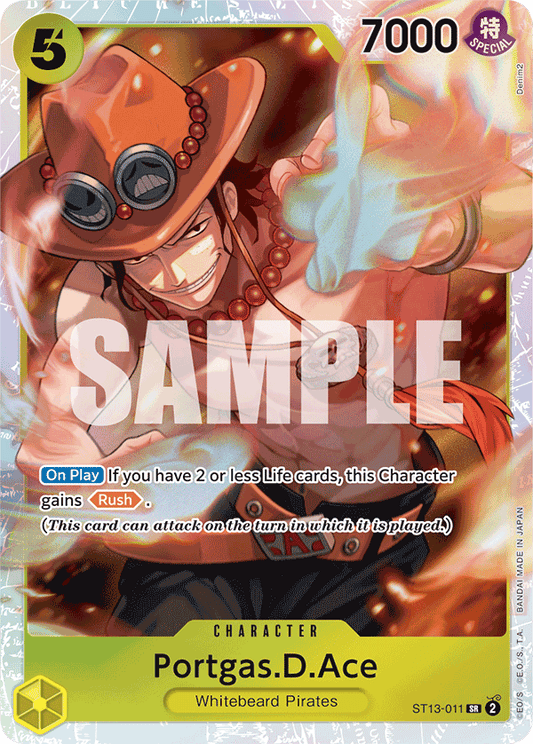 Portgas D Ace (Character) (ST13-011) (C)