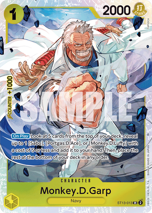 Monkey D Garp (Character) (ST13-013) (C)