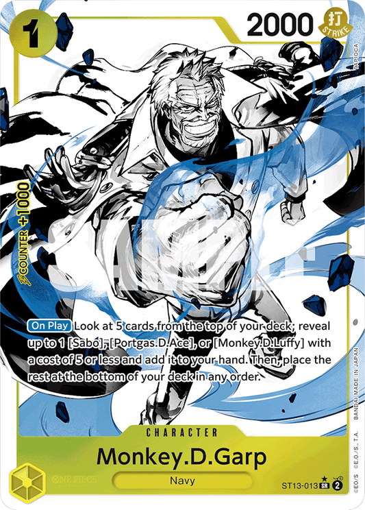 Monkey D Garp (Character) (ST13-013) (C) (Alternate Art)