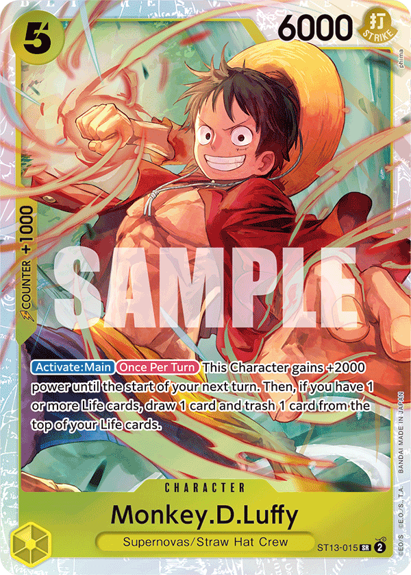 Monkey D Luffy (Character) (ST13-015) (C)