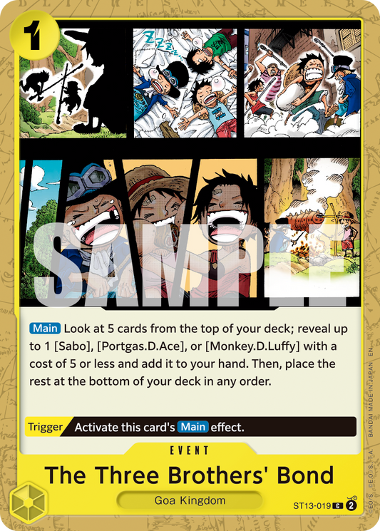 The Three Brothers’ Bond (Event) (ST13-019) (C) (NON-FOIL) (PRB02)