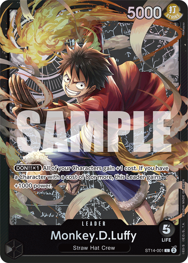 Monkey D Luffy (Leader) (ST14-001) (L)