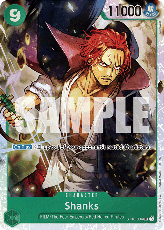 Shanks (Character) (ST16-004) (SR)