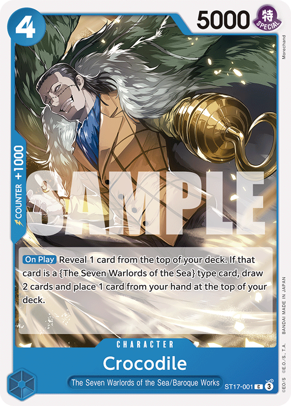 Crocodile (Character) (ST17-001) (C)
