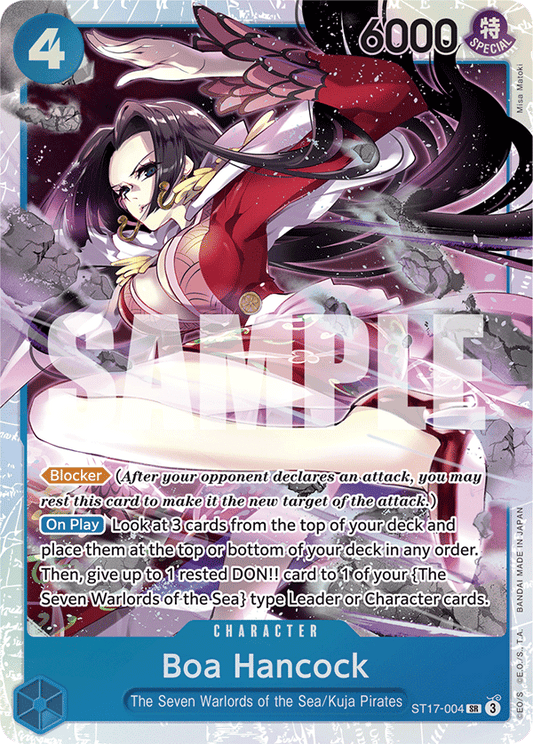 Boa Hancock (Character) (ST17-004) (SR)