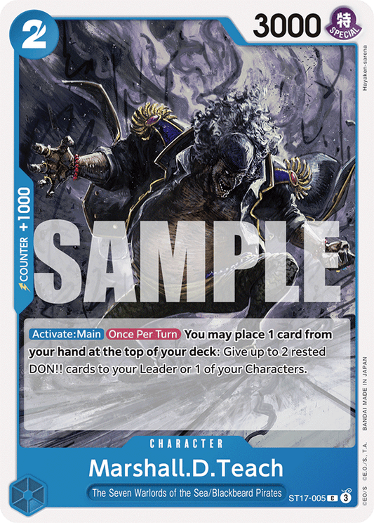 Marshall D Teach (Character) (ST17-005) (C)