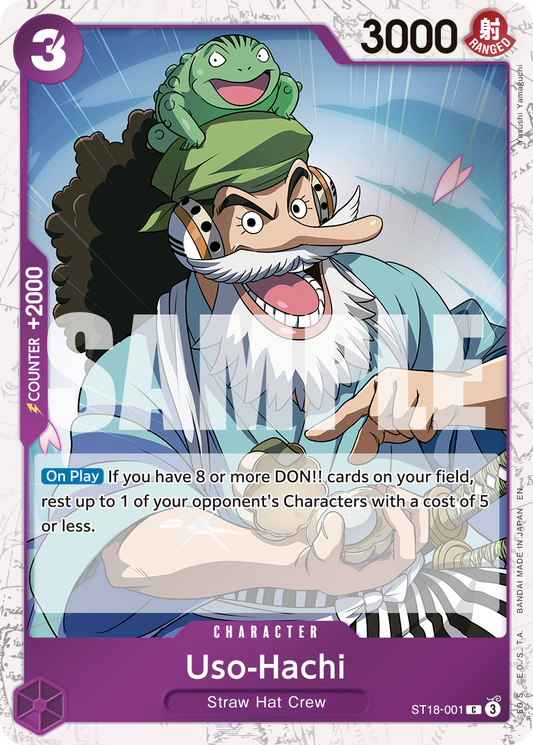 Uso-Hachi (Character) (ST18-001) (C) (Pirate Foil) (PRB02)