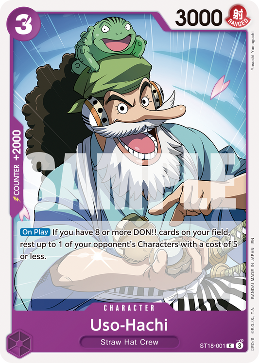 Uso-Hachi (Character) (ST18-001) (C) (NON-FOIL) (PRB02)