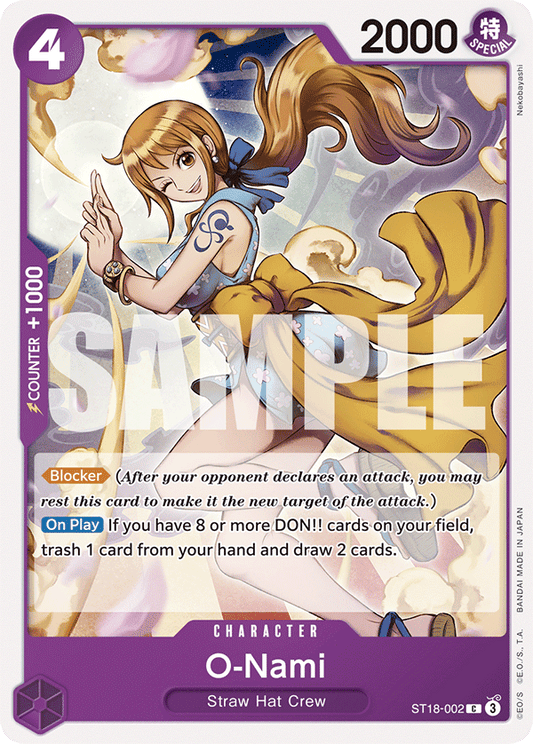 O-Nami (Character) (ST18-002) (C)