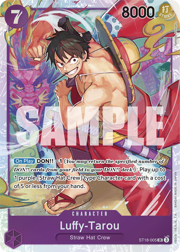 Luffy-Tarou (Character) (ST18-005) (SR)