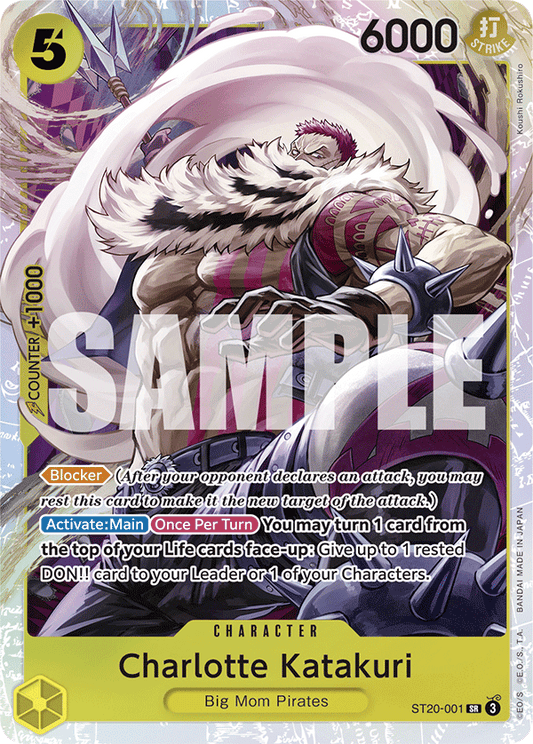 Charlotte Katakuri (Character) (ST20-001) (SR)