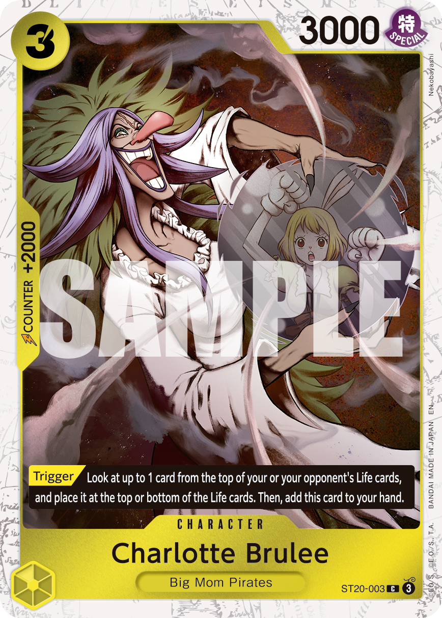 Charlotte Brulee (Character) (ST20-003) (C) (Pirate Foil) (PRB02)