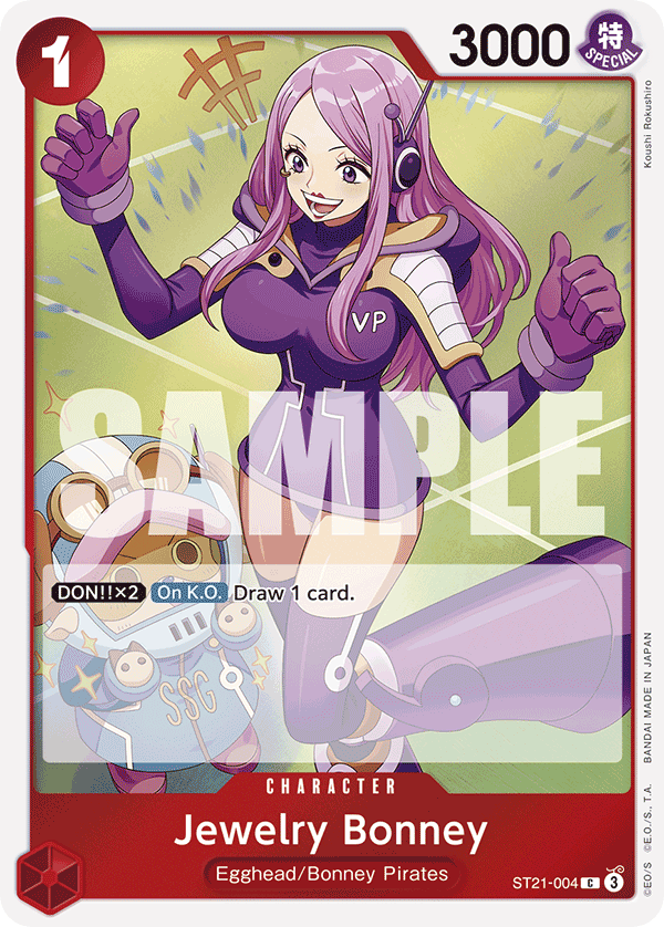Jewelry Bonney (Character) (ST21-004) (C)