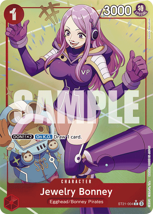 Jewelry Bonney (Character) (ST21-004) (C) (Alternate Art)