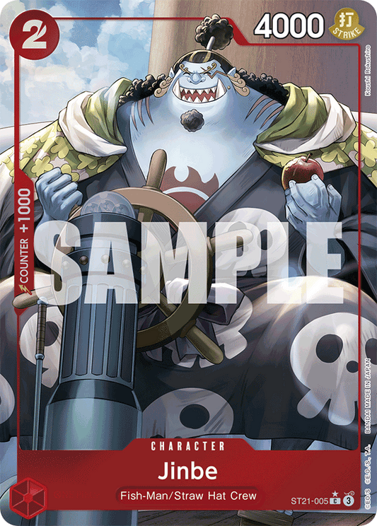 Jinbe (Character) (ST21-005) (C) (Alternate Art)