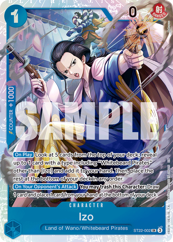 Izo (Character) (ST22-002) (SR)