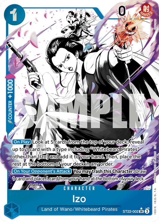 Izo (Character) (ST22-002) (SR) (Alternate Art)