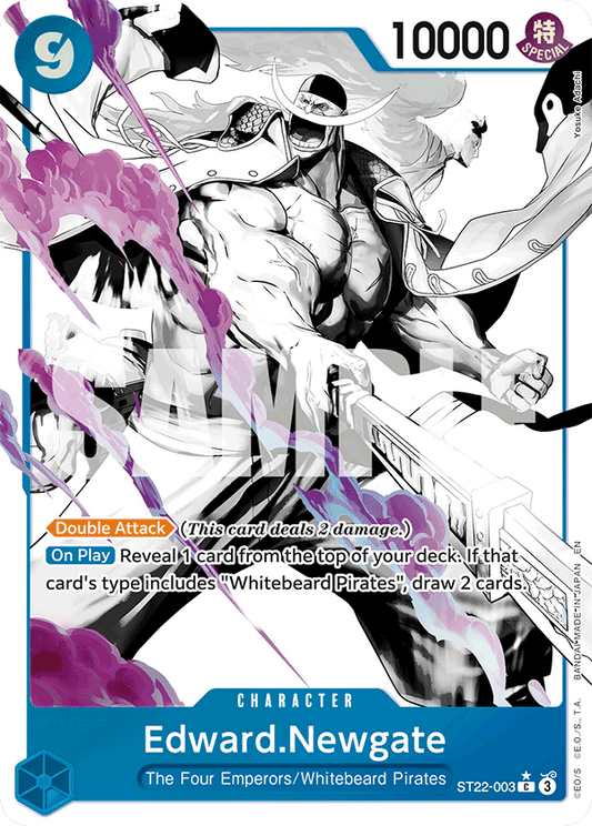 Edward Newgate (Character) (ST22-003) (C) (Alternate Art)