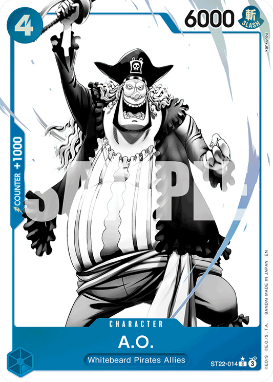 A.O. (ST22-014) (Alternate Art) (Character)