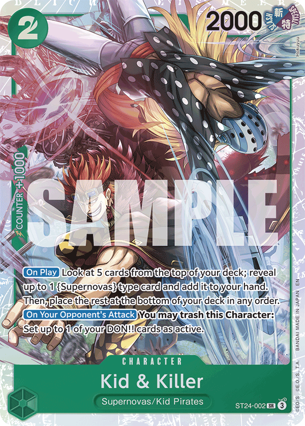 Kid & Killer (Character) (ST24-002) (SR)