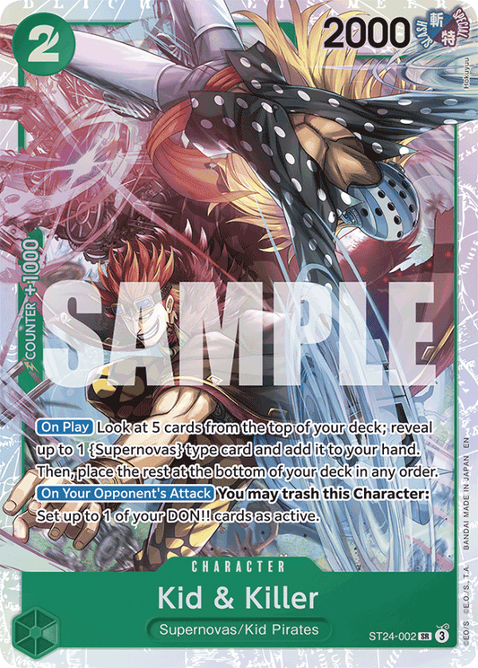 Kid & Killer (Character) (ST24-002) (SR)