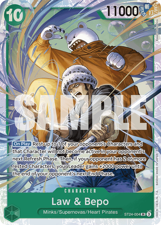 Law & Bepo (Character) (ST24-004) (SR)