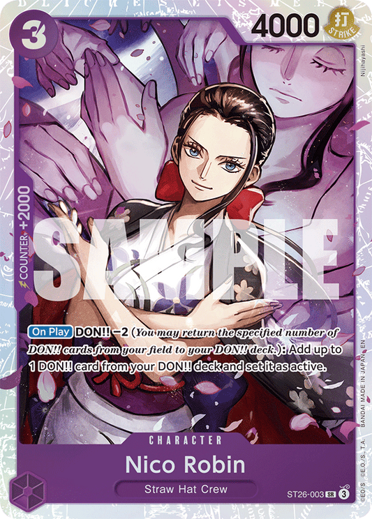 Nico Robin (Character) (ST26-003) (SR)