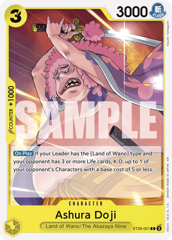Ashura Doji (Character) (ST28-001) (C)