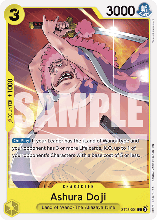 Ashura Doji (Character) (ST28-001) (C)