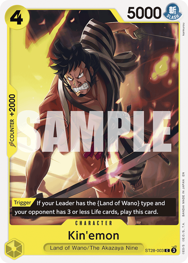 Kin’emon (Character) (ST28-003) (C)