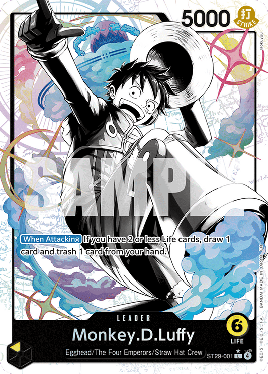 Monkey.D.Luffy (Leader) (ST29-001) (L) (Alternate Art)