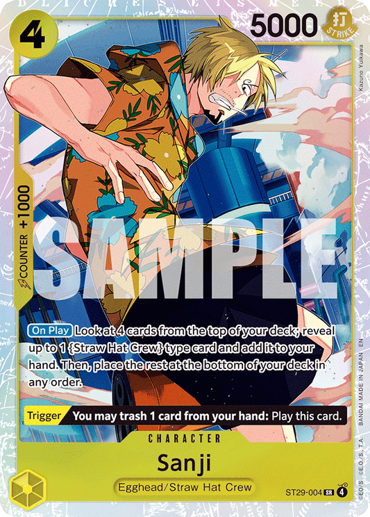 Sanji (Character) (ST29-004) (SR)