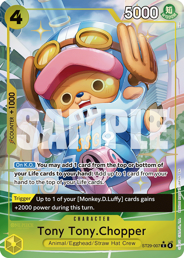 Tony Tony.Chopper (Character) (ST29-007) (C) (Alternate Art)