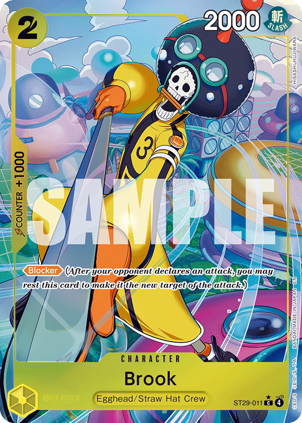 Brook (Character) (ST29-011) (C) (Alternate Art)
